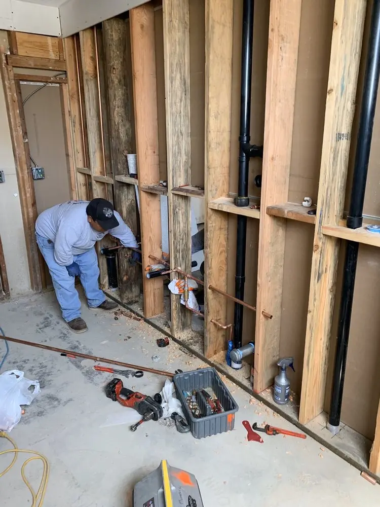 Commercial rough-in plumbing for Gas Line Repair in Ronnie Park